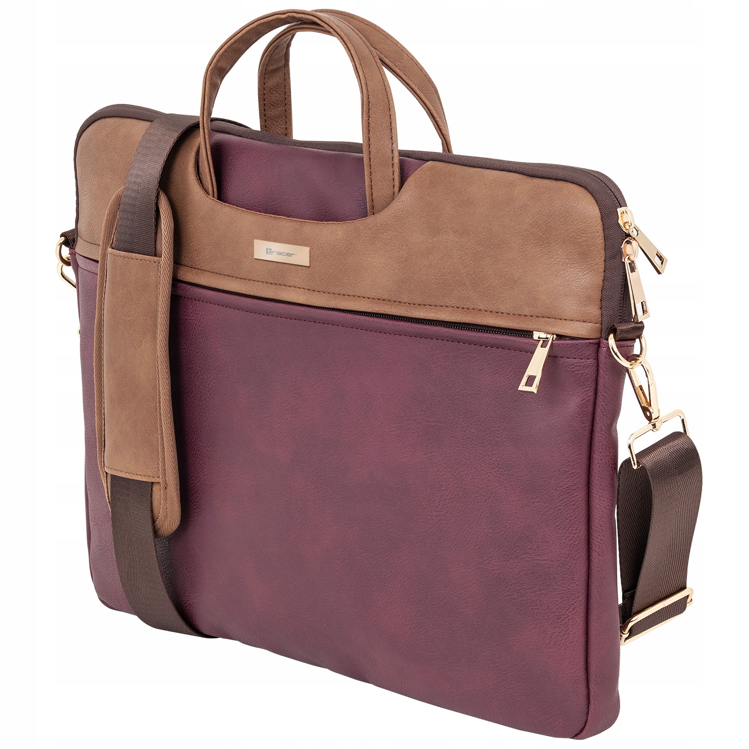 

Stylowa torba na laptopa 15,6" Burgund Bordo