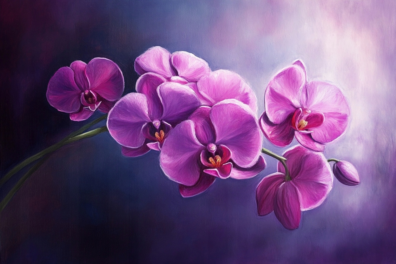 Obraz Na Plátně Canvas Příroda Květina Orchidej 120x80