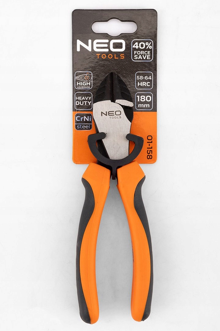 Боковые плоскогубцы HD 40% FS 180 мм NEO