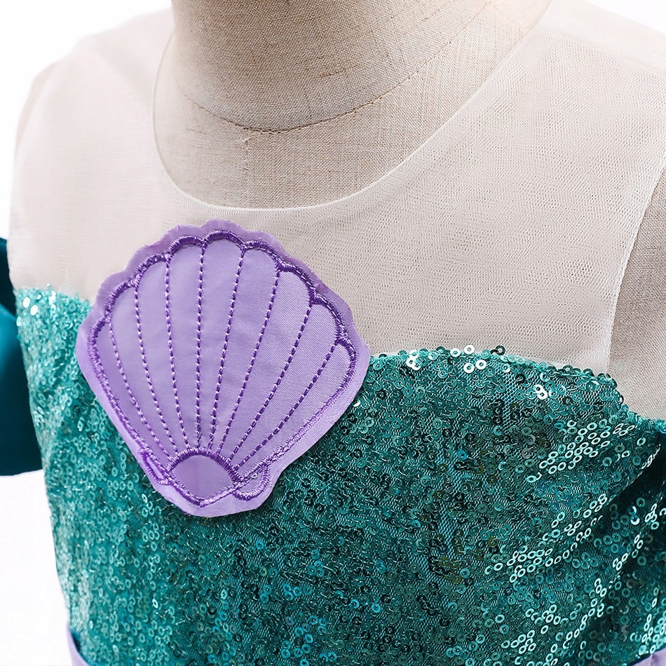 Sukienka Syrenka księżniczka Arielka strój 104/110 Motyw Syrenka