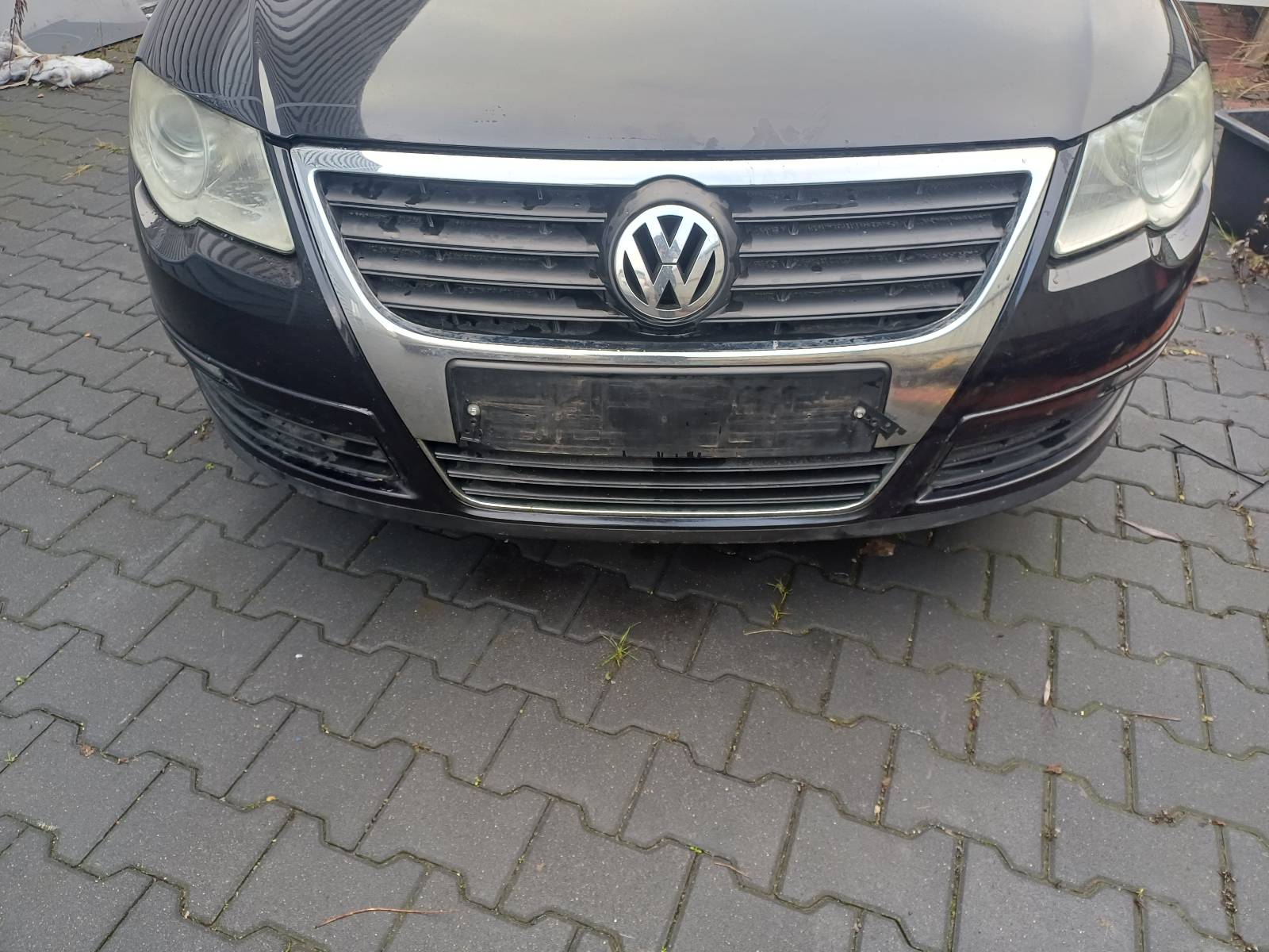 complete front VOLKSWAGEN PASSAT B6 LC9X bonnet bumper fenders lights