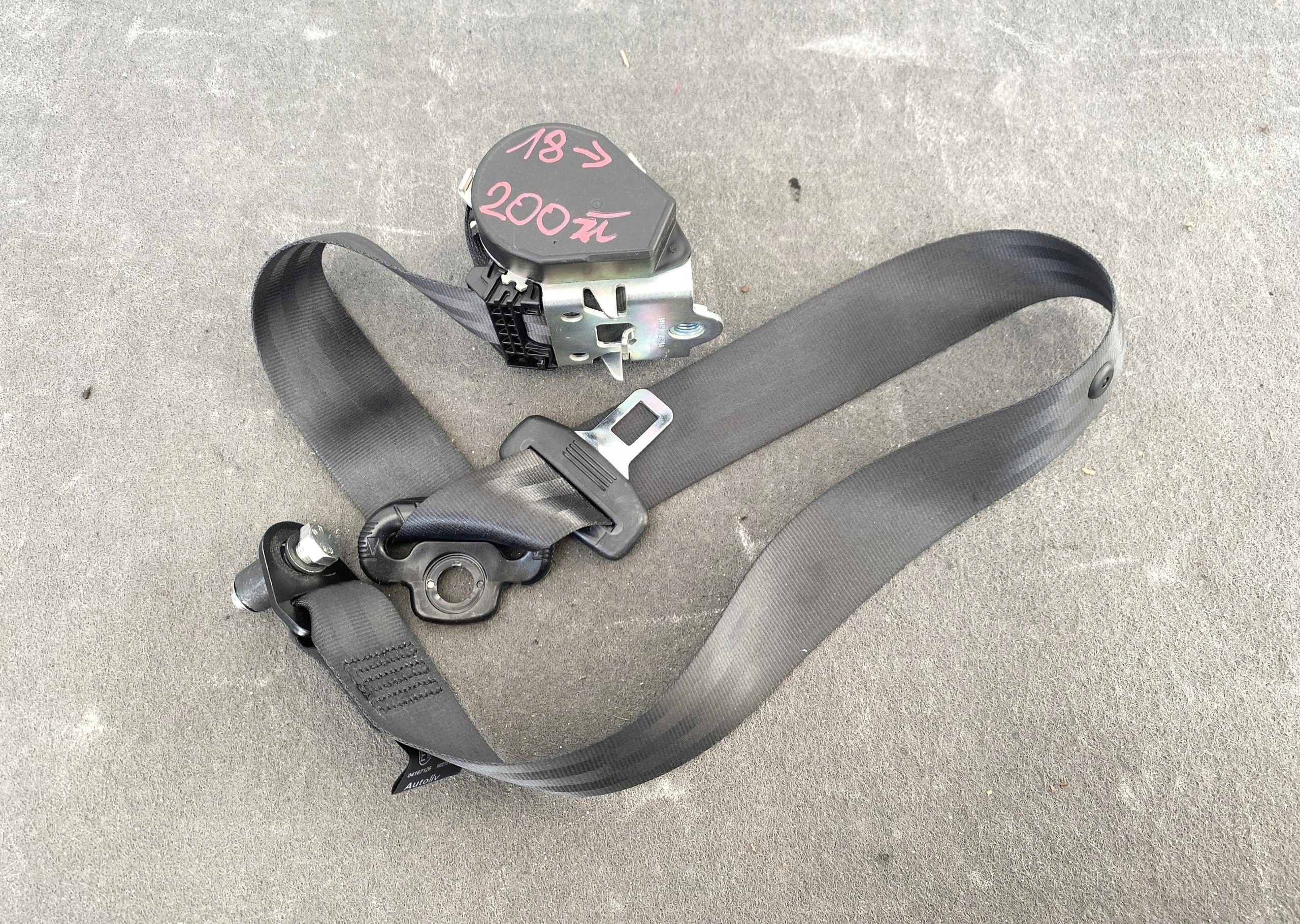 DUCATO BOXER JUMPER 18- tension belt safety driver´s left