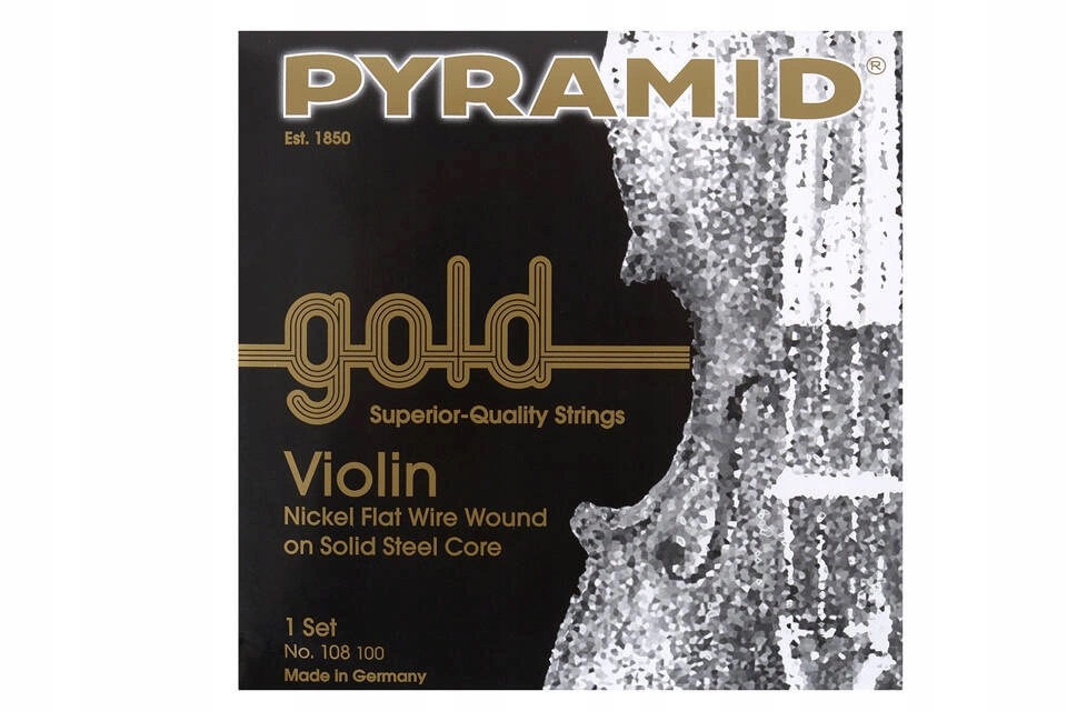 Pyramid gold niemieckie struny do skrzypiec 4/4