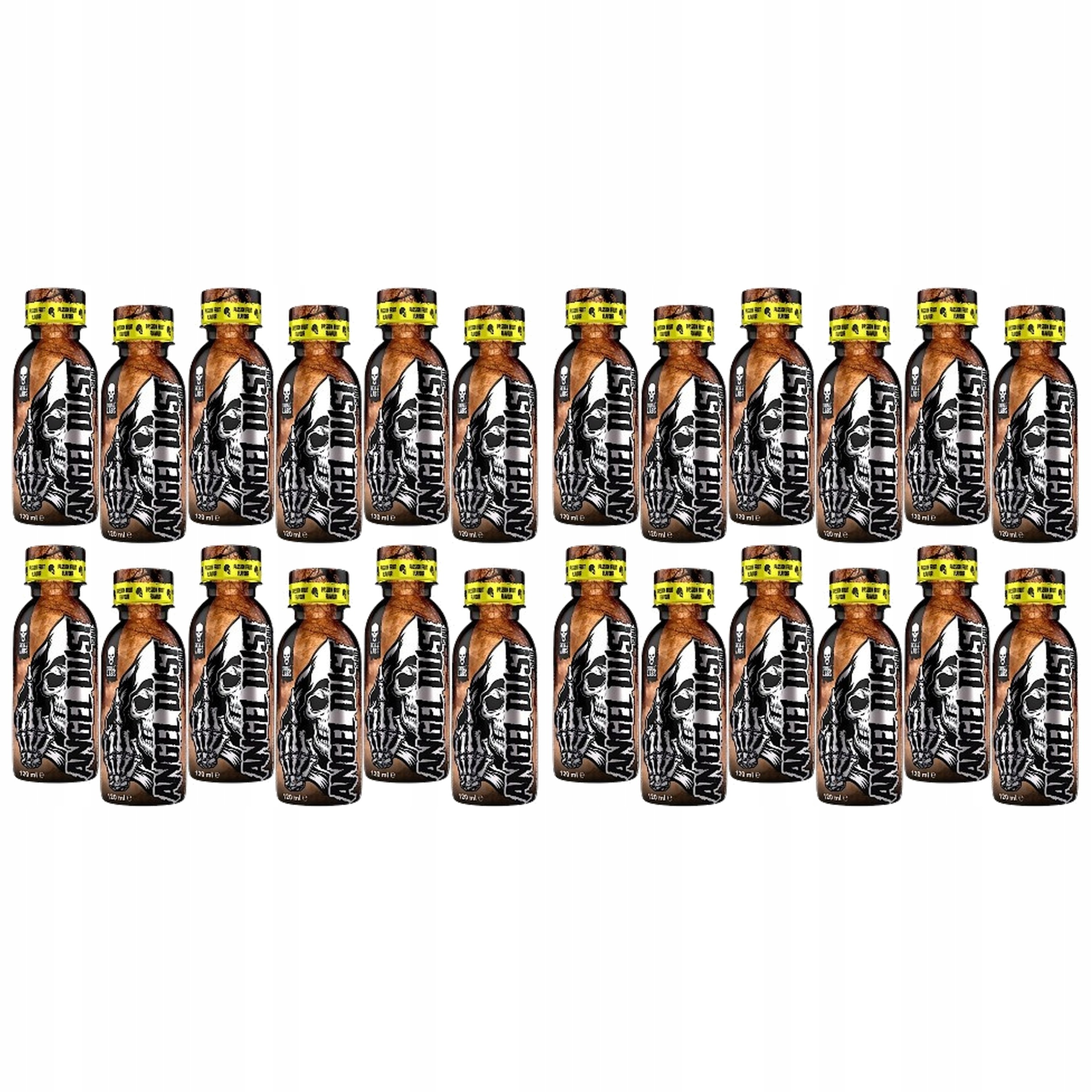2x Předtréninkovka Skull Labs Angel Dust 12x120 ml Shot Kofein Marakuja