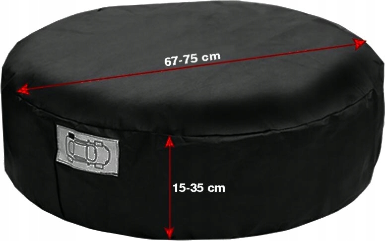 ZESTAW POKROWCÓW OCHRONNYCH 4SZT 4K POKROWCE NA KOŁA OPONY FELGI 17-20 CAL EAN (GTIN) 5907610201184