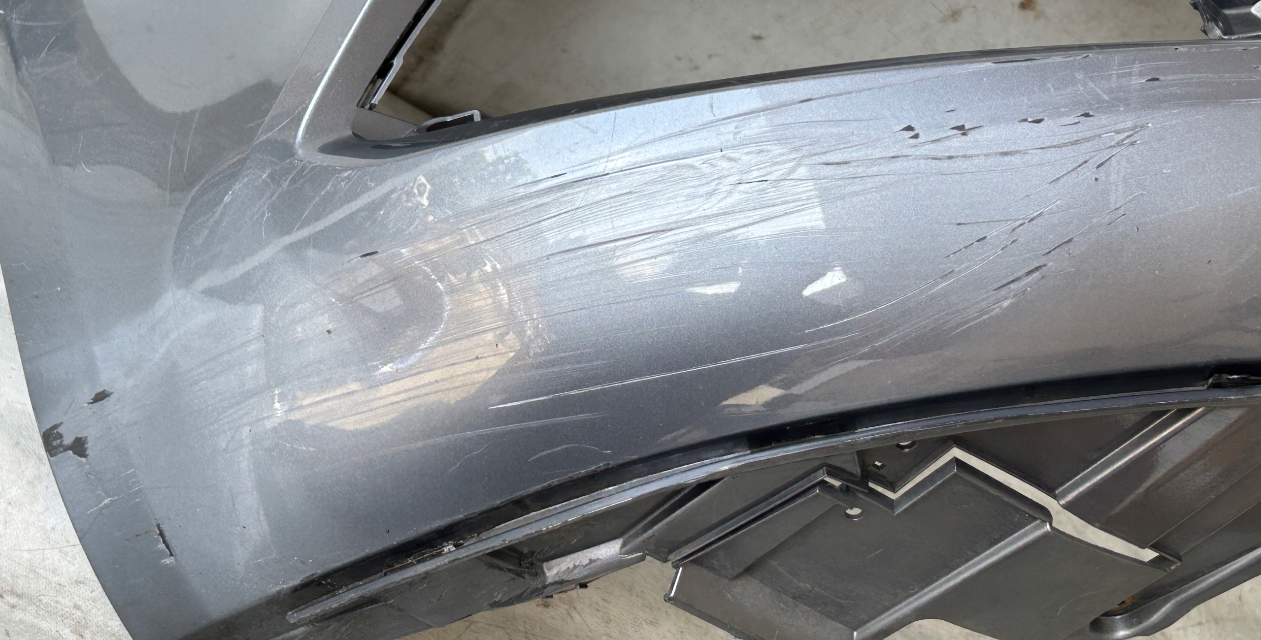 bumper front OPEL ZAFIRA C LIFT without OTWOROW
