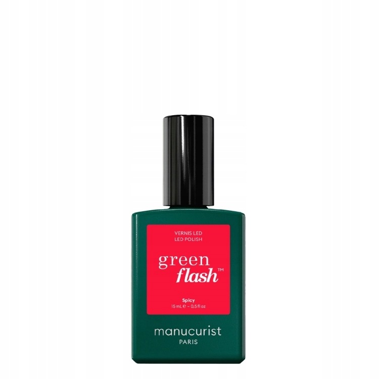 Manucurist Green Flash Led Gel Nail Lacquer lak na nehty Spicy 15 ml