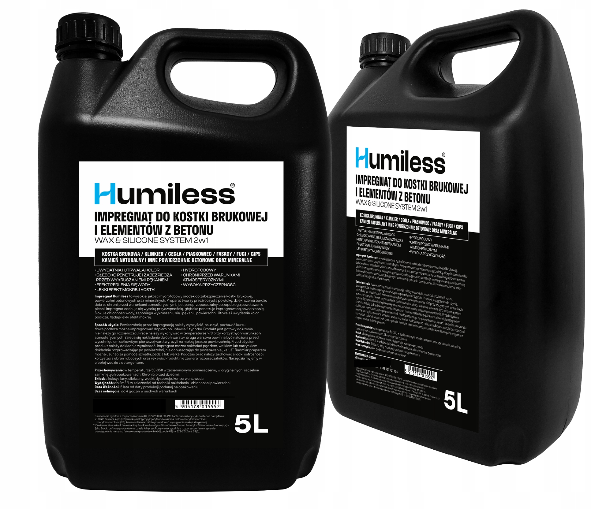 Impregnace Na Dlažební Kostky Betonu 10 L, Hydrofobní S Efektem Mokré Kostky