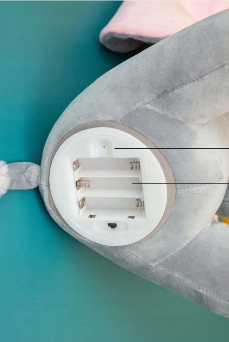 MASKOTKA grajca SONIK PIEWAJCY FLAPSY SZARY Marka ToysInn