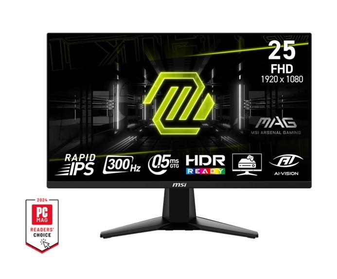 Msi Monitor Mag 255XF 24.5 palců/LED/FHD/Flat/300 Hz/černý