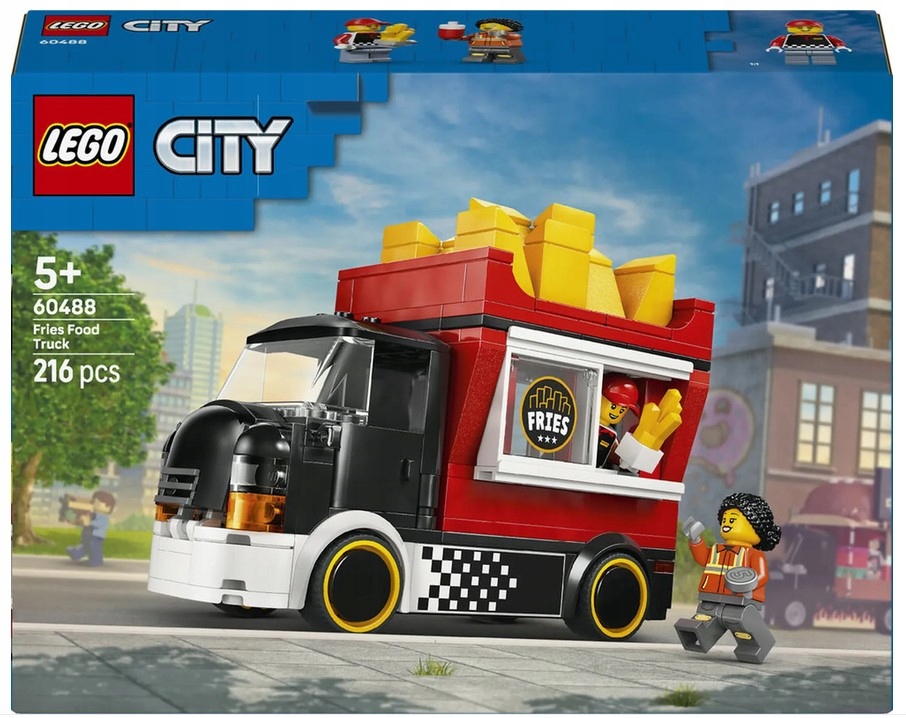 Stavebnice Food Truck S Hranolkami 60488 Lego City