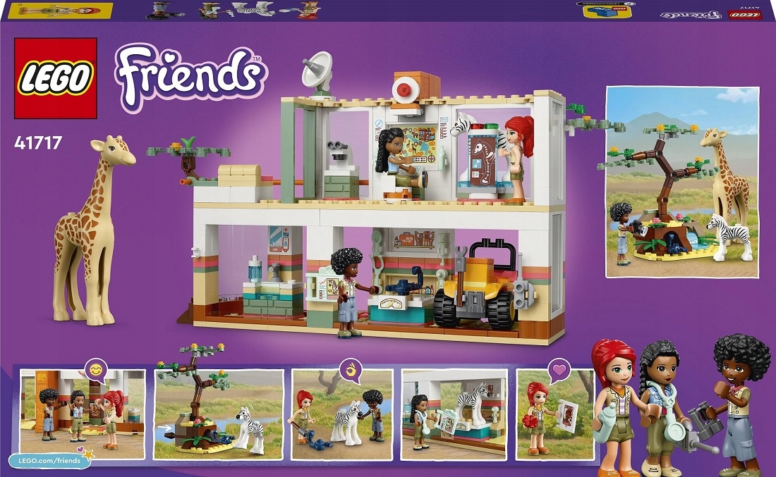 Mia Záchranář Divokých Zvířat stavebnice Lego Friends 41717