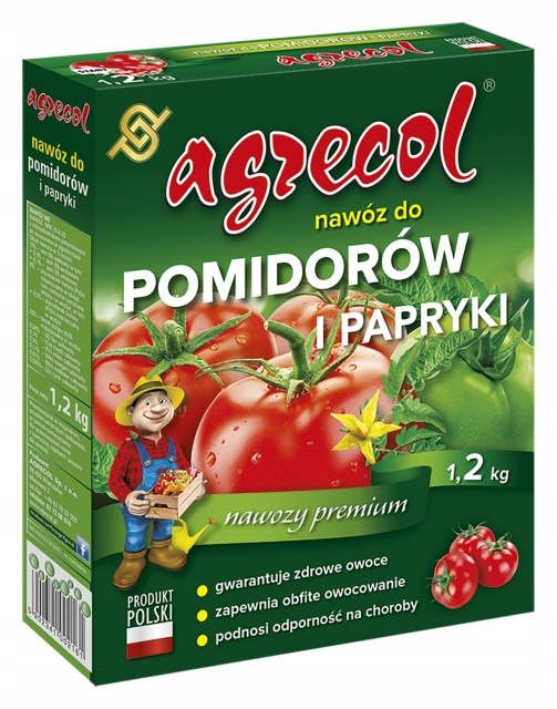 

Nawóz do pomidorów i papryki 1,2 kg Agrecol