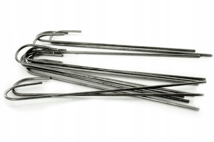 

Stalowe szpilki kotwy 20 cm do agrowłókniny 500szt