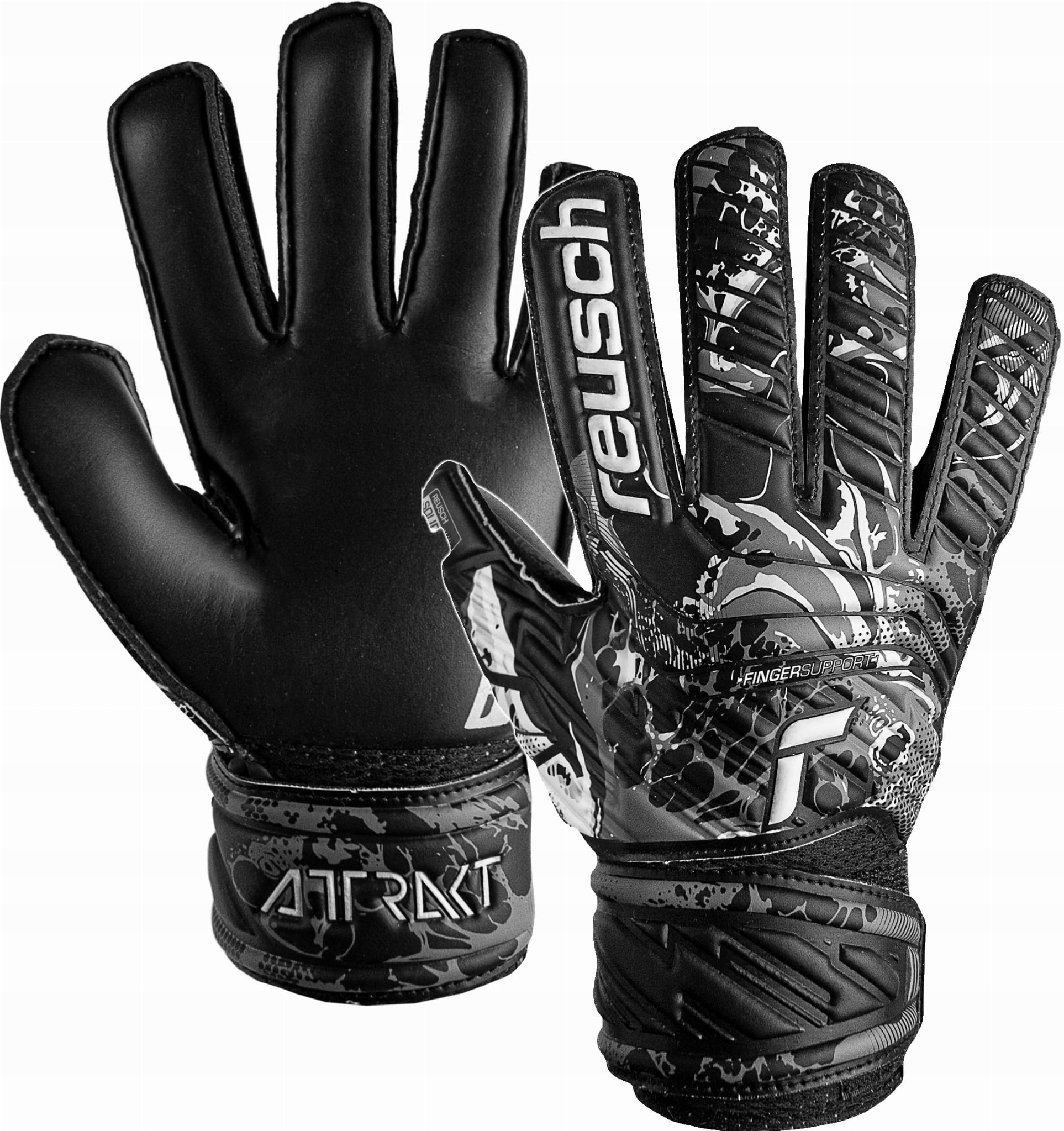 Rękawice Bramkarskie Reusch Dla Dzeci Z Usztywniaczami Na Palce