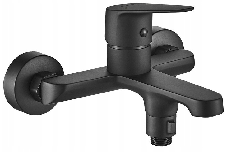 Nástenná Jednopáková Vaňová Batéria, Čierna