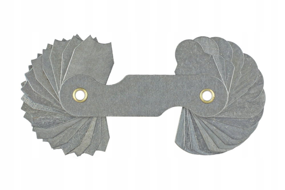 Promieniomierz listkowy wzorce promieni 7-14,5 mm