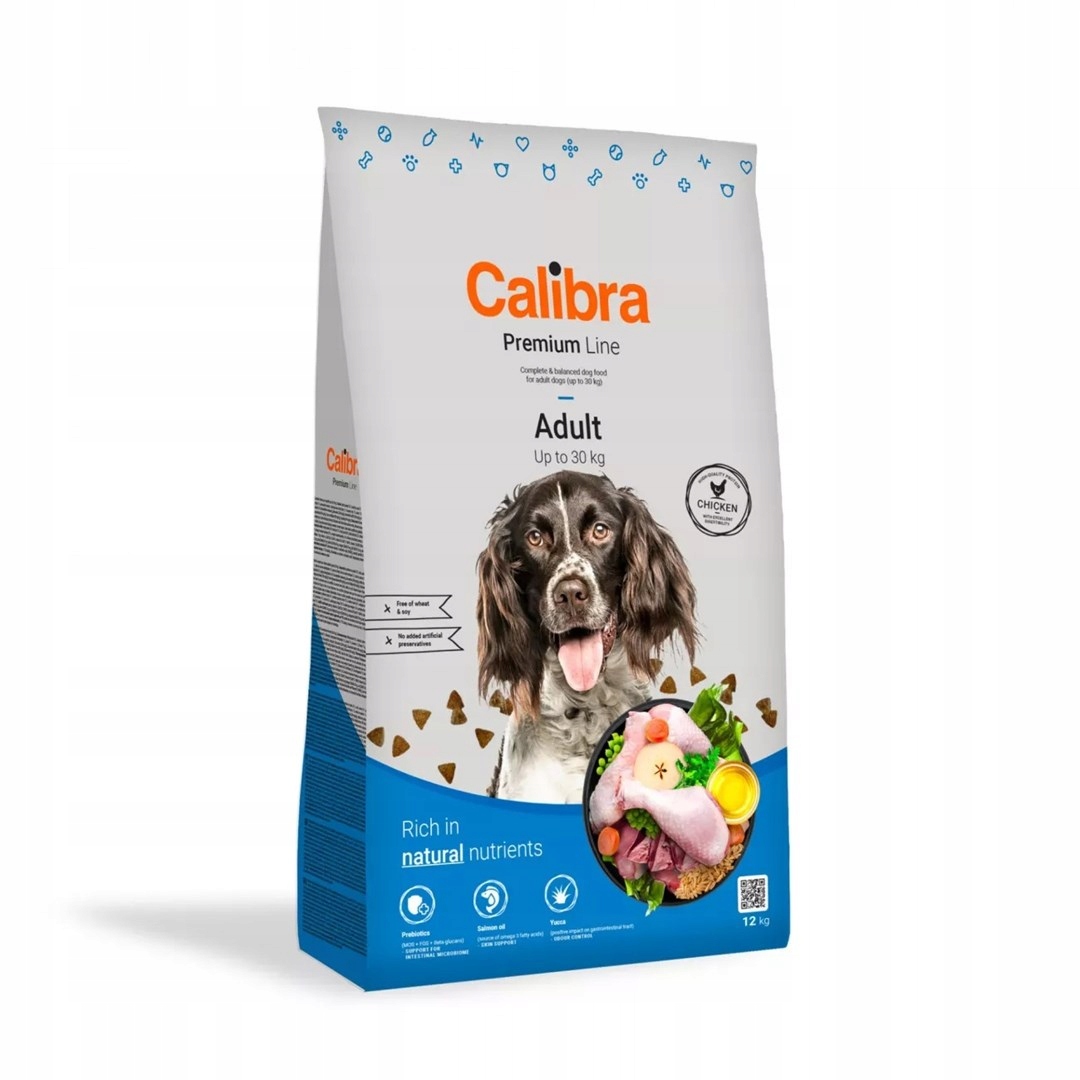 Sucha karma dla psa Calibra Dog Premium Adult 12 kg