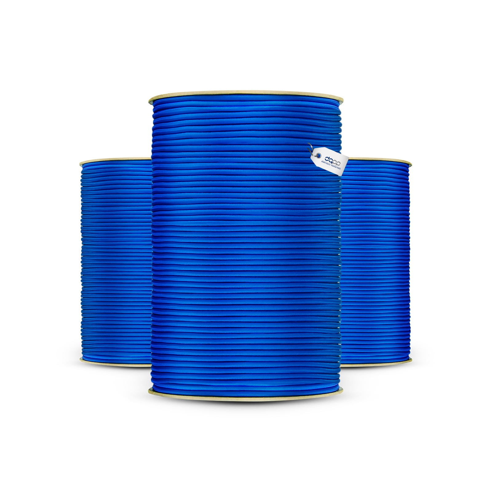 Gumové lano Elastický expandér na plachty odolný Modrý 12 mm 30 m