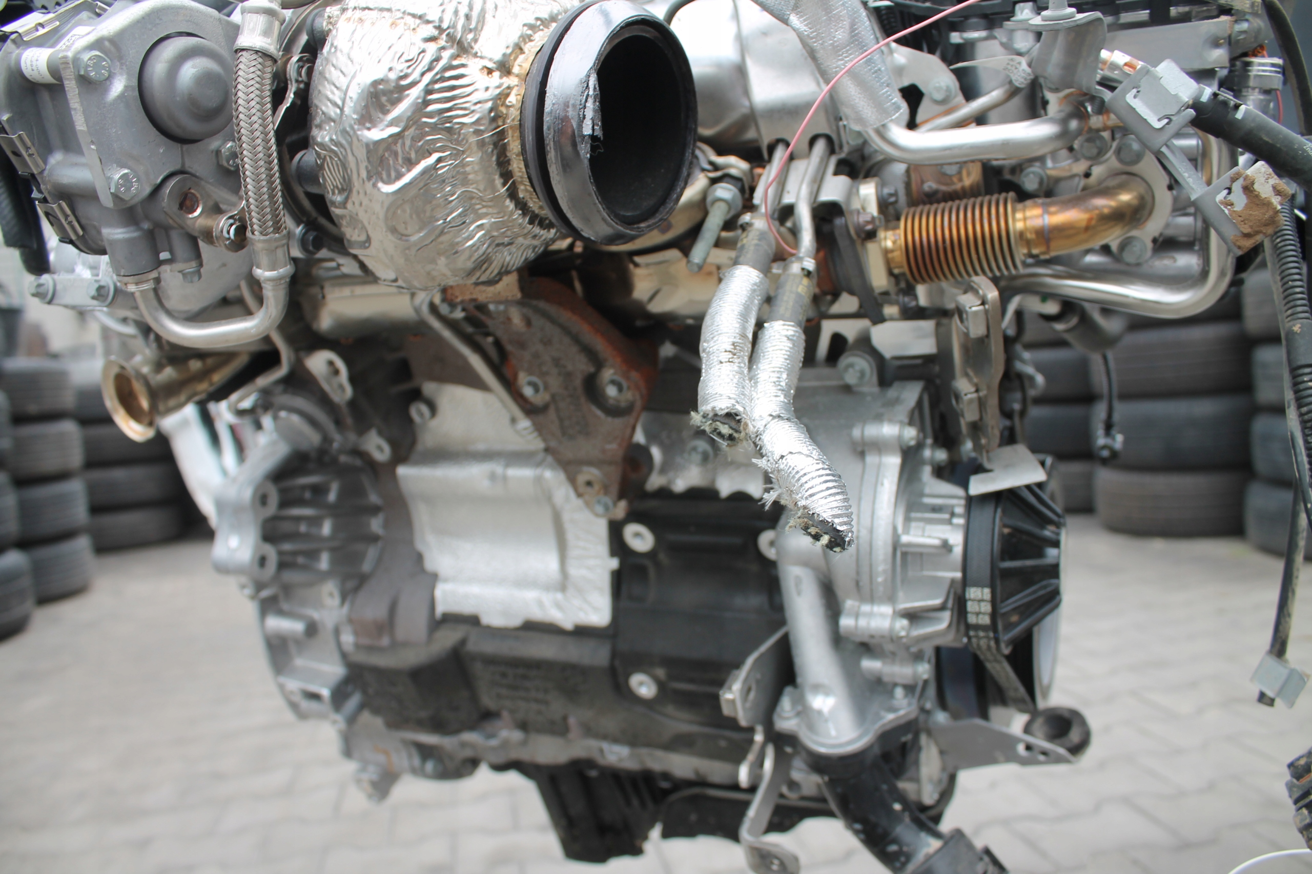 engine complete MERCEDES GLC 654820 JEDNO TURBO 7TYS KM