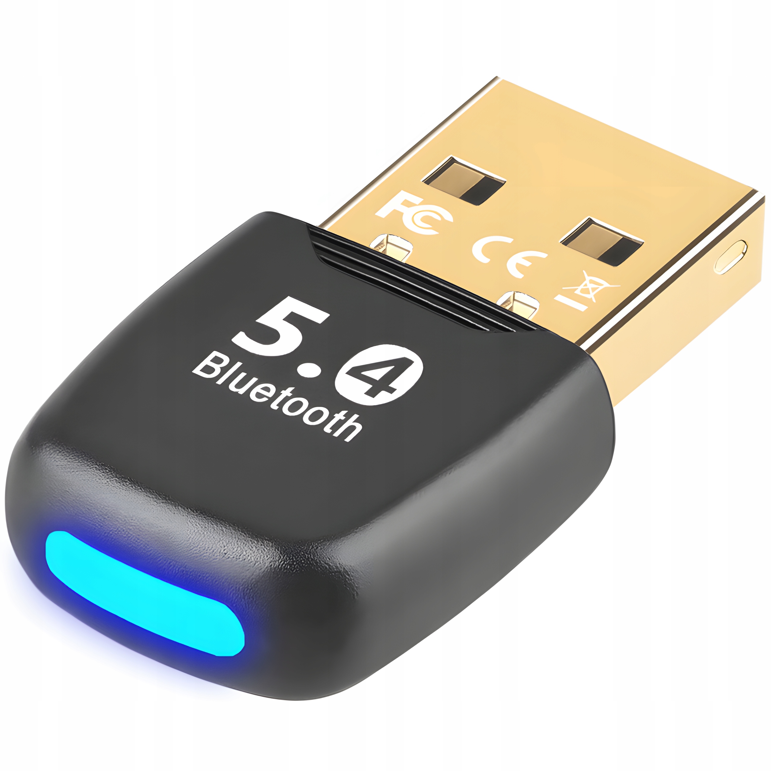 Karta Adapter Bluetooth 5.4 Usb z anteną do Pc Windows laptopa Odbiornik