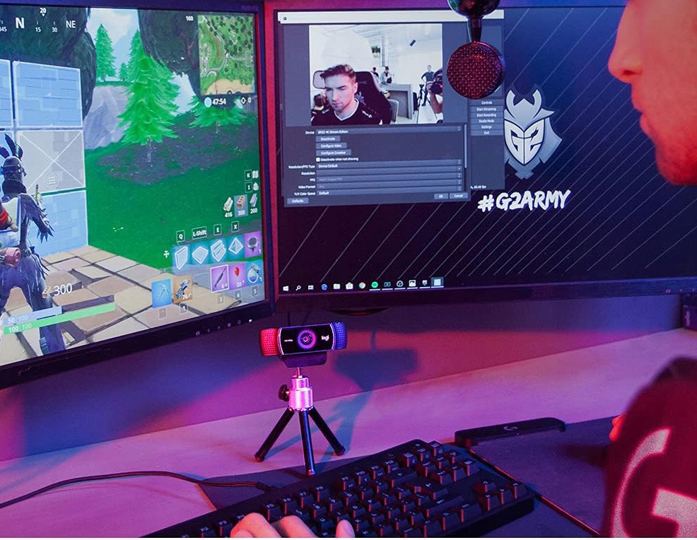 KAMERA INTERNETOWA LOGITECH C922 ZE STATYWEM WEBCAM PRO USB HD 1080p Łączność USB 3.0