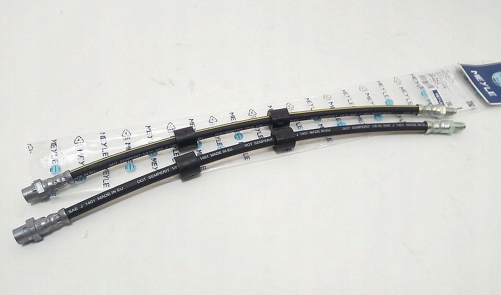 PRZEWODY HAMULCOWE ELASTYCZNE PRZÓD MEYLE BMW E39