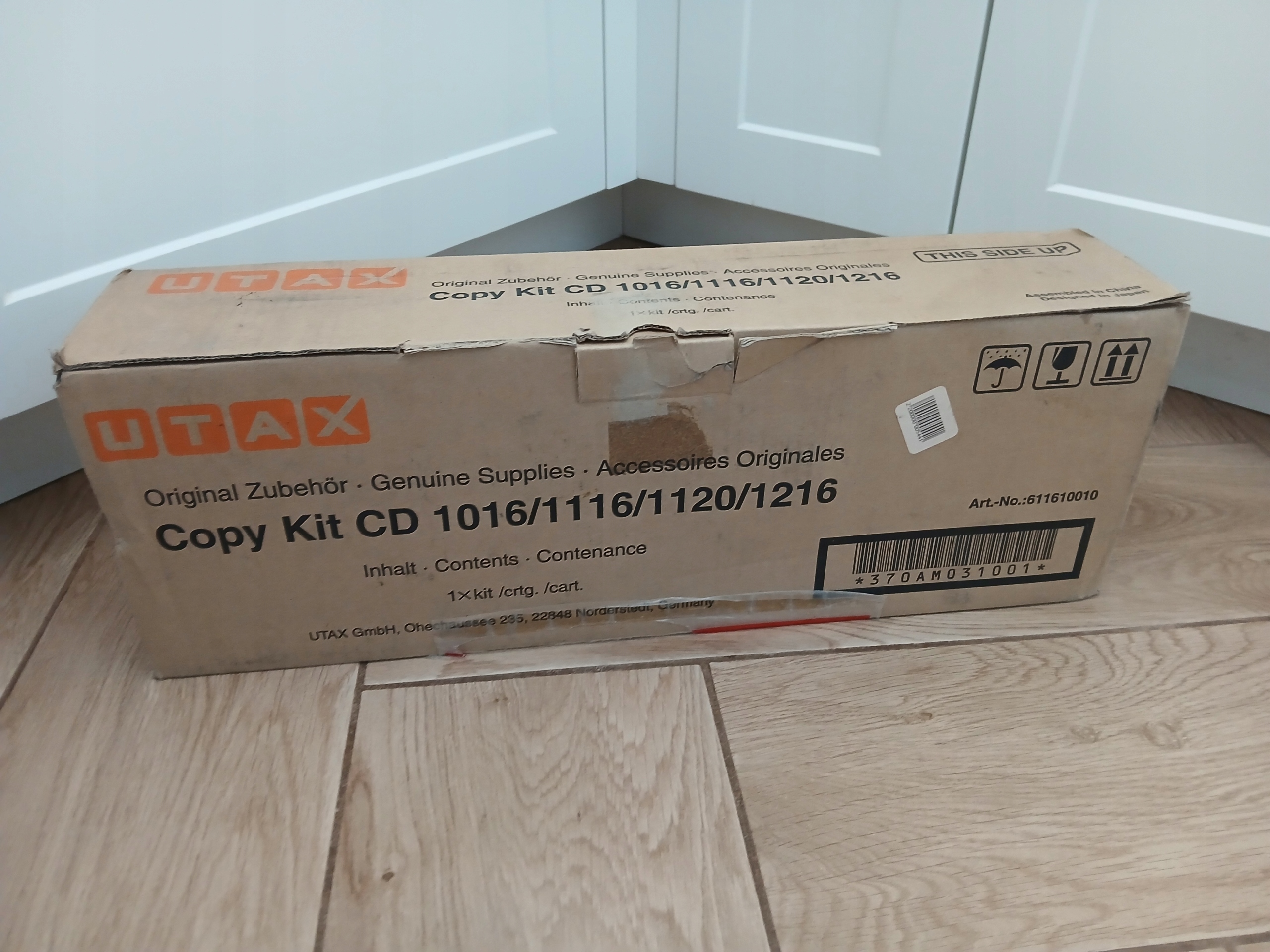 Toner Utax CD 1016 1116 1120 1216 čierny Originál