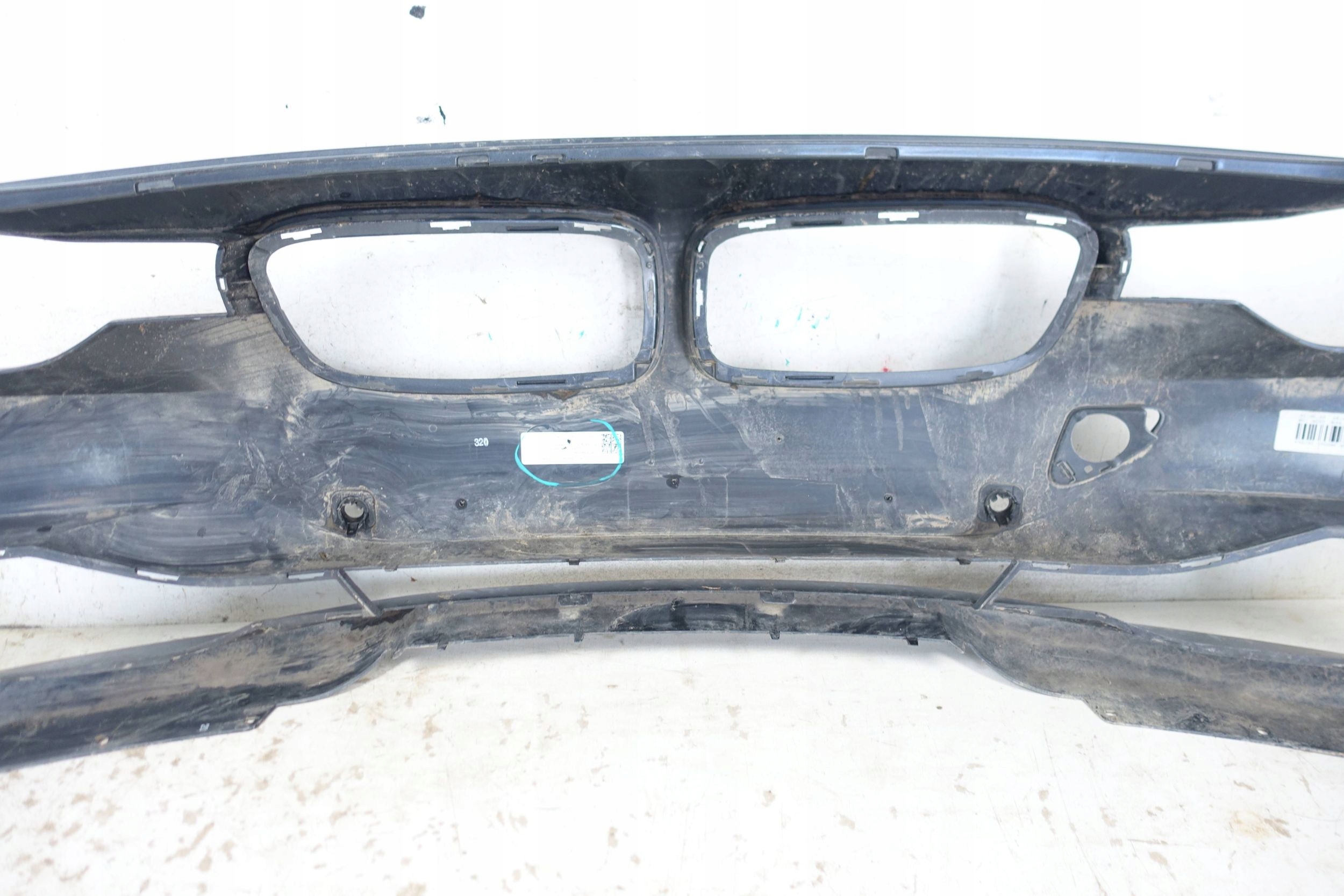 bumper front front BMW 3 III F30 F31 2011-2015 4XPDC washers 7308347