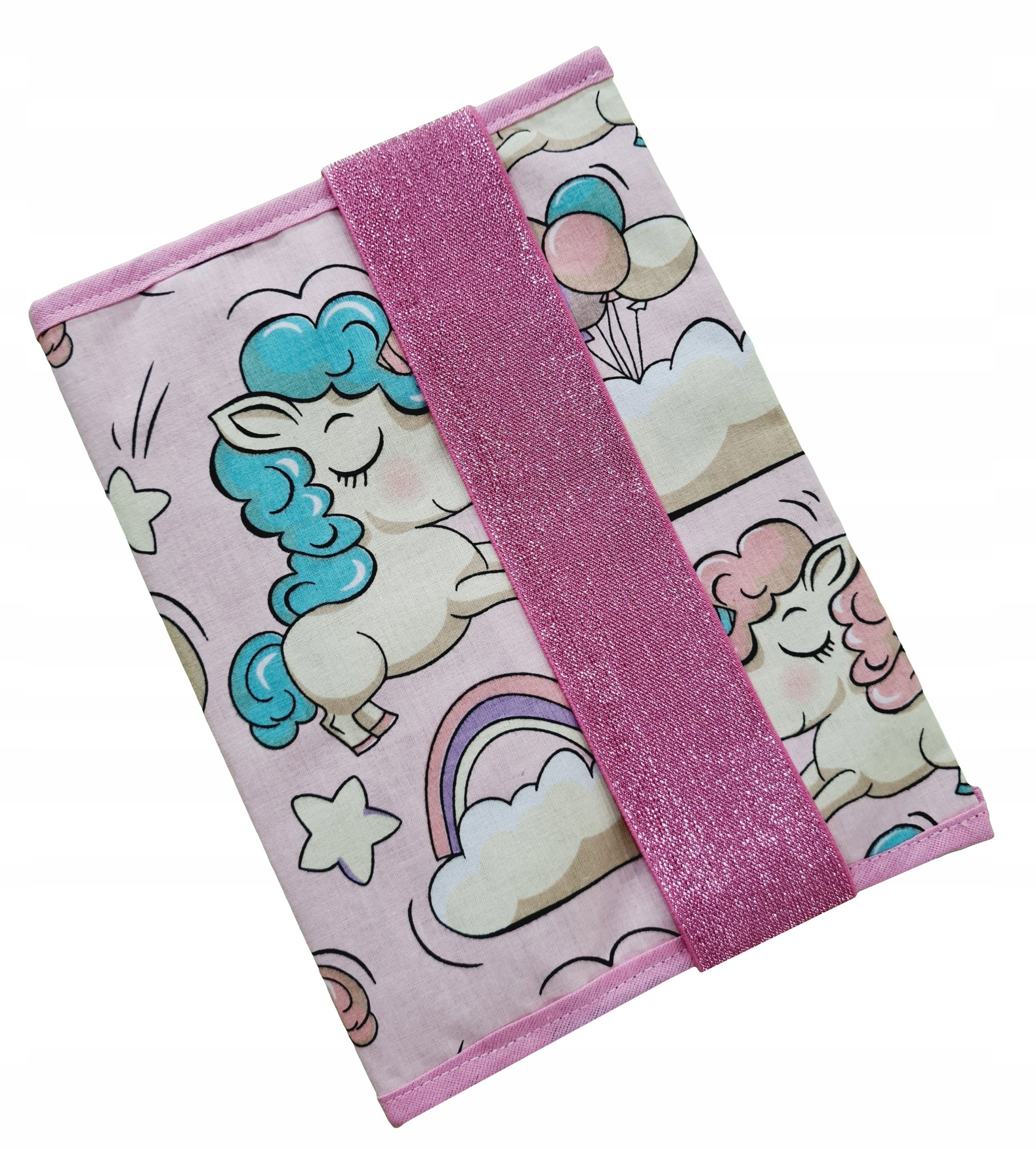 Organizer/etui na pampersy jednorożce