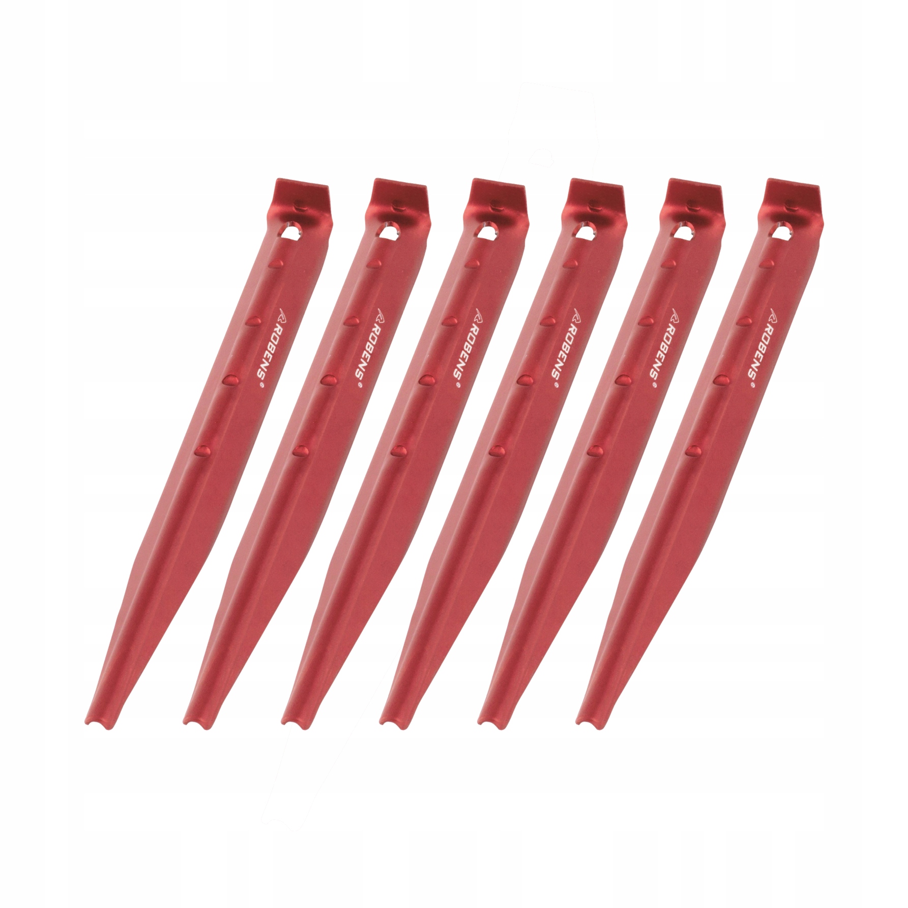 Szpilki do namiotu Robens V-Stake 6 sztuk red