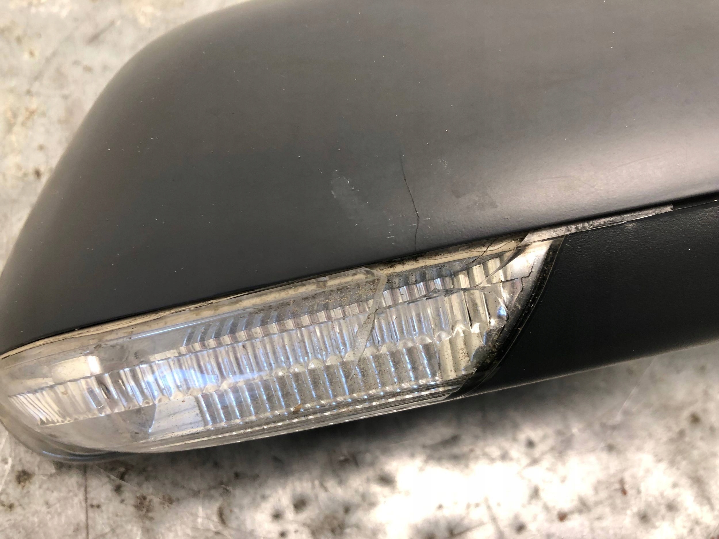 mirror right 8 PIN SKODA OCTAVIA II