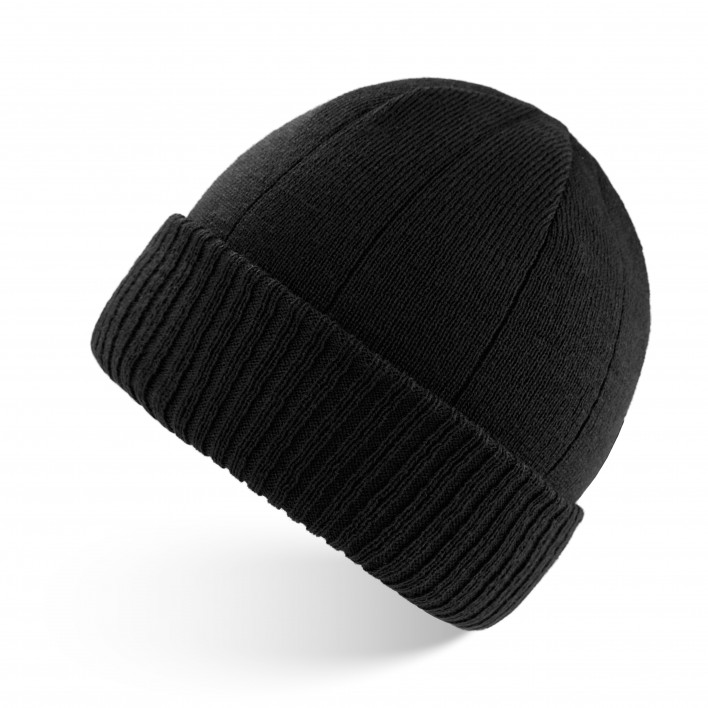 Čepice Pánská Beanie Černá, Zimní, Teplá A Moderní Paolo Peruzzi
