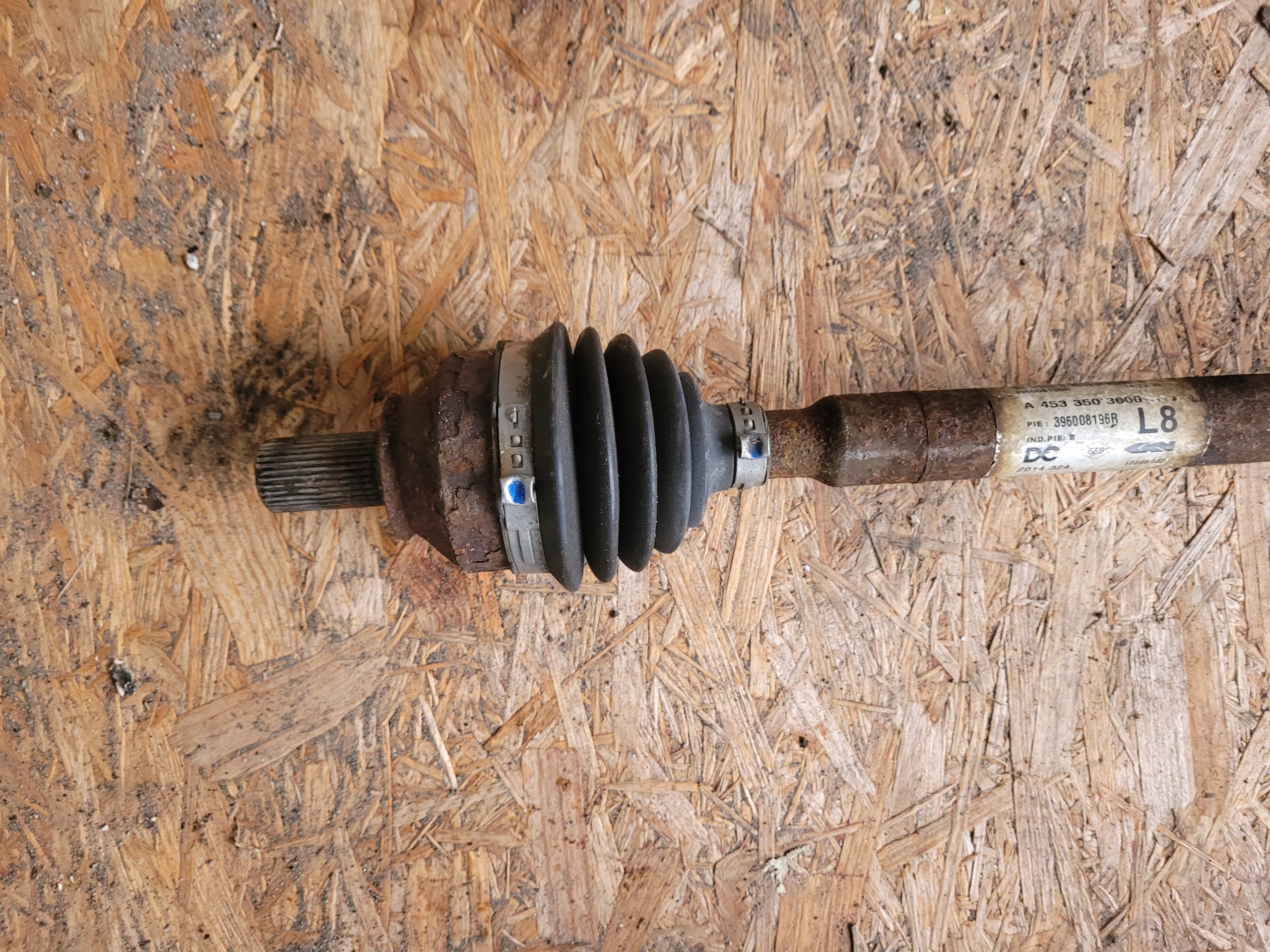 semi-axis rear rear part right TWINGO III SMART FORFOUR II