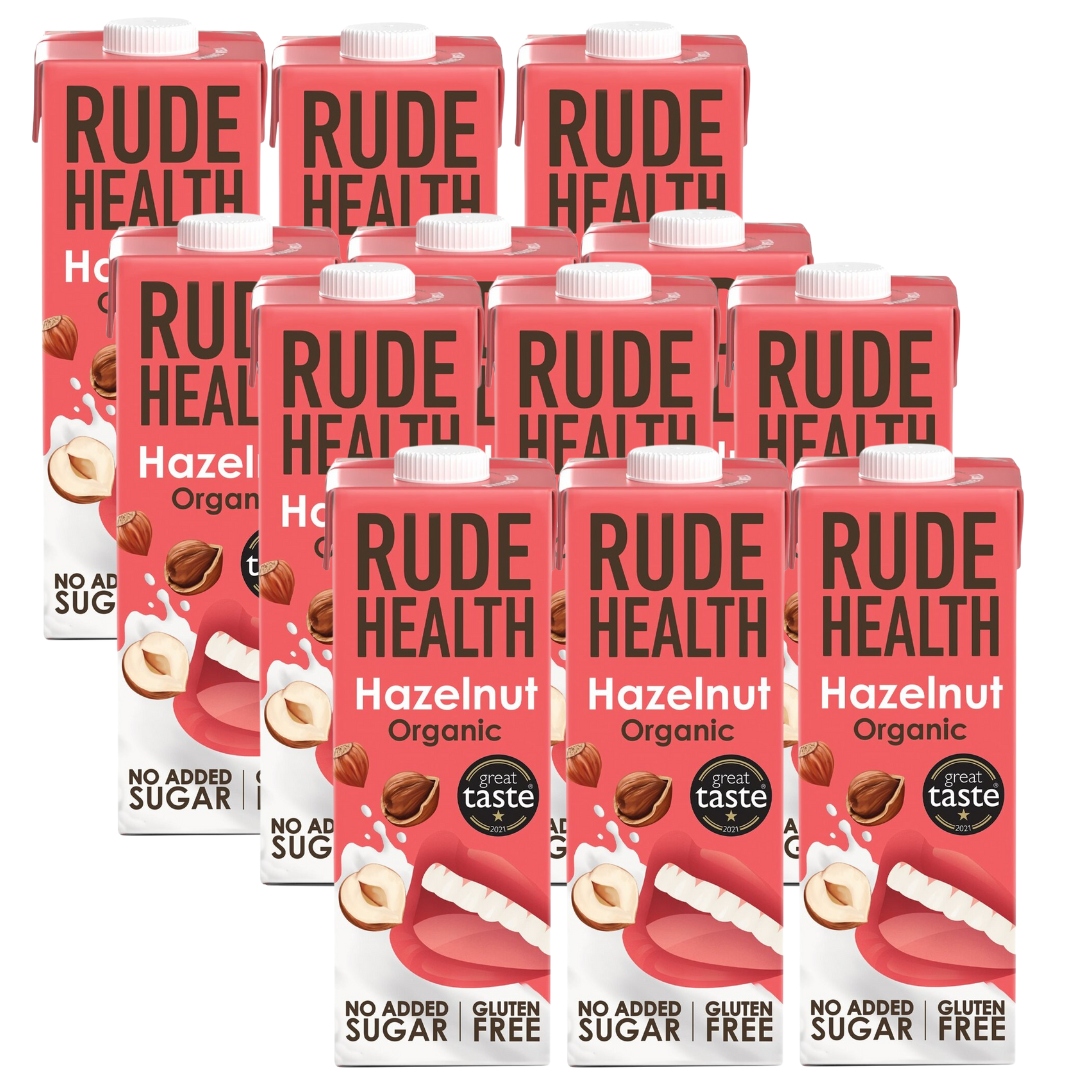 Napój roślinny Rude Health Orzech Laskowy 12L bez glutenu wegański Bio