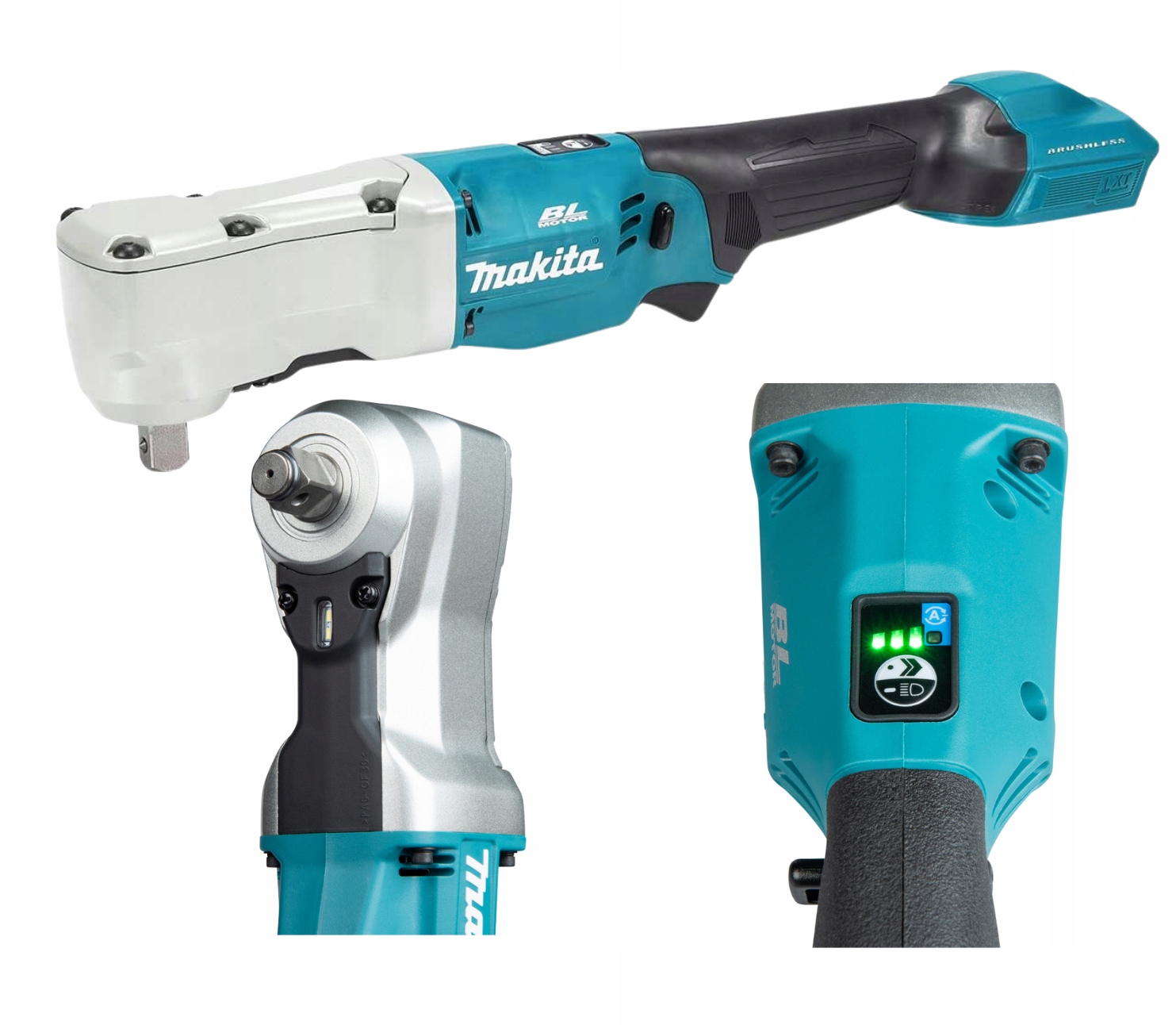 Makita Akumulatorowy klucz kątowy udarowy 1/2 18V Lxt 530Nm