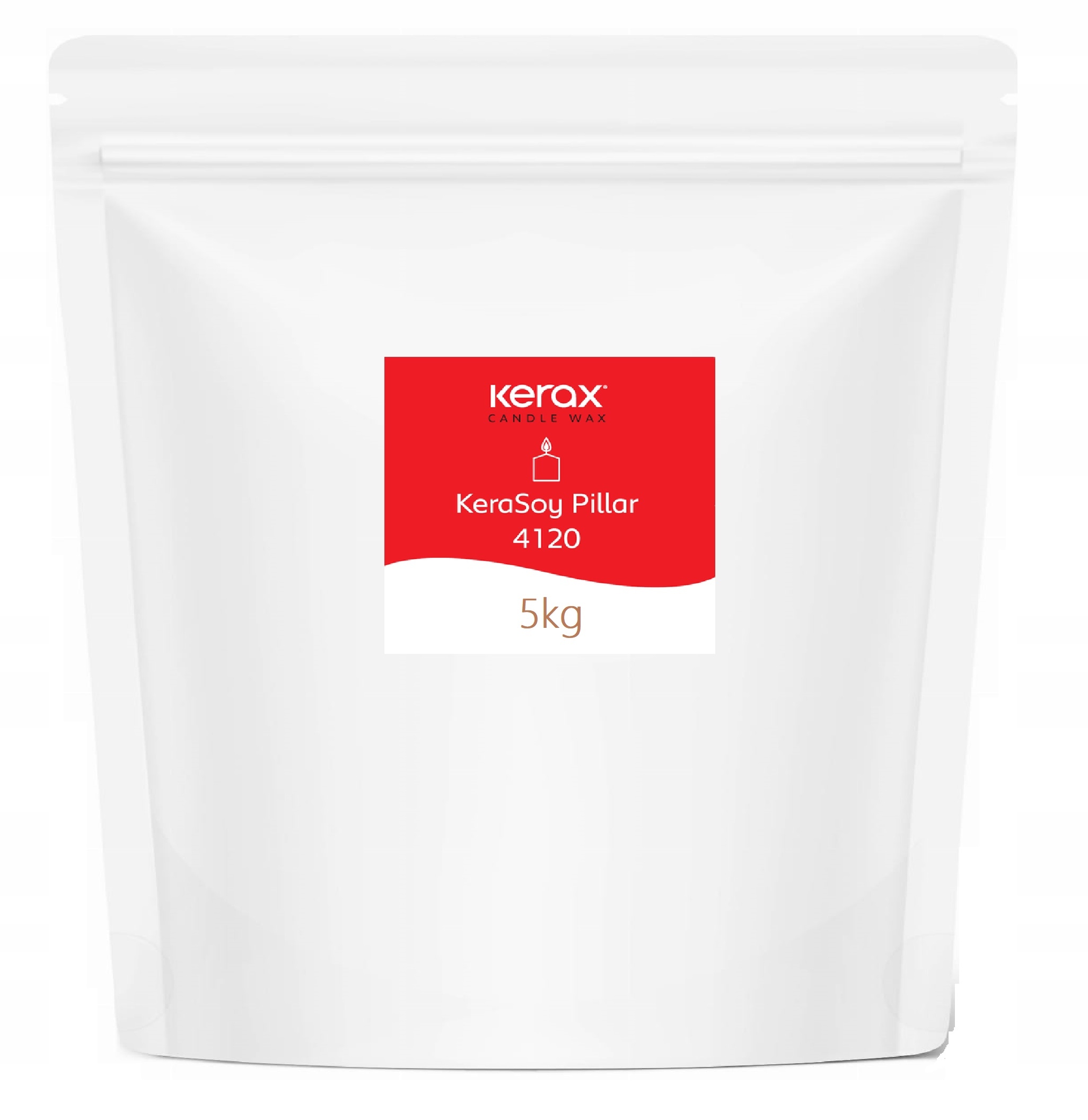 Vosk Pillar tvrdý pro volně stojící svíčky, přírodní pastilky, 5 kg
