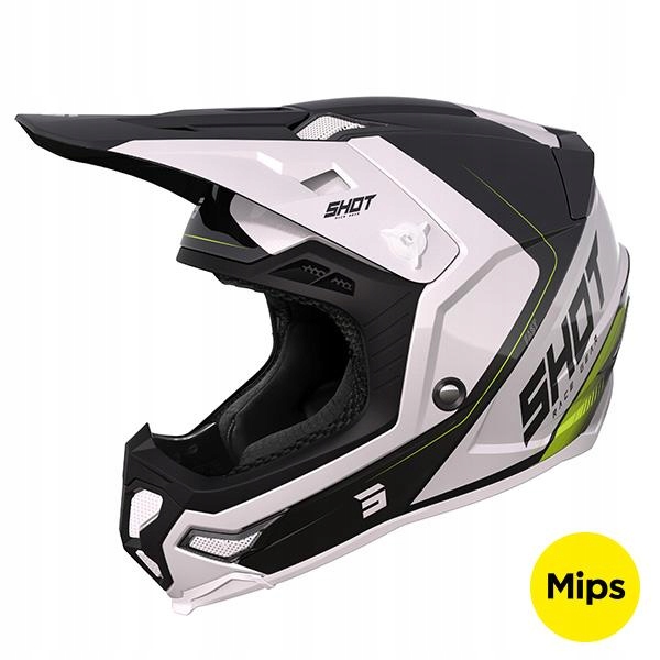Kask SHOT CASQUES CORE FAST BLACK PEARLY