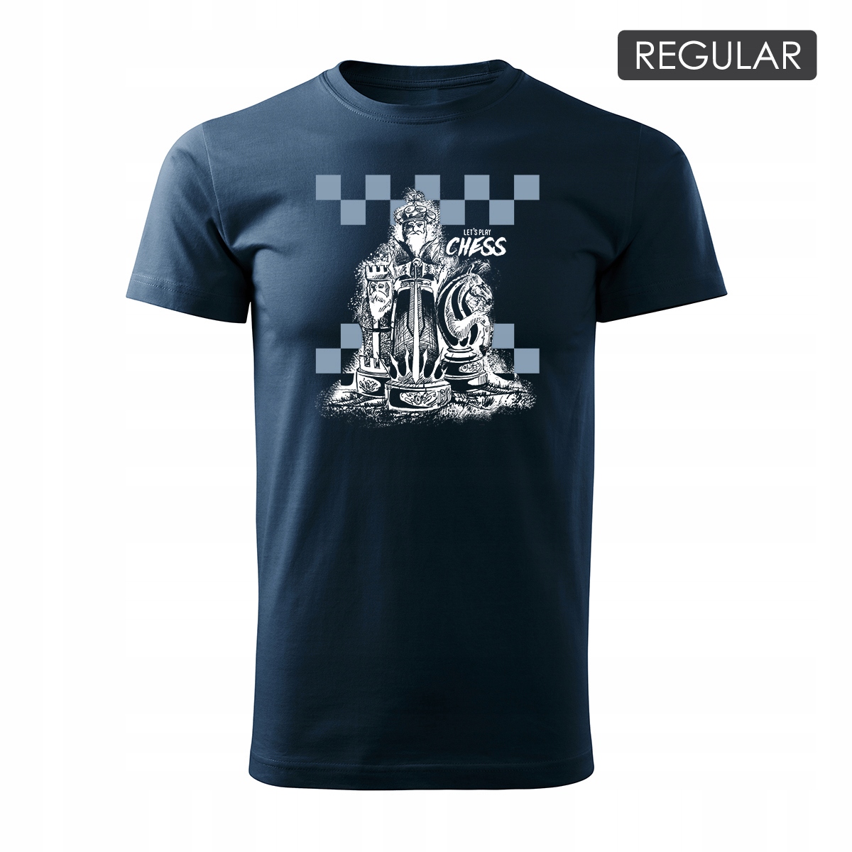 

Koszulka szachy dla szachisty z szachami w szachy