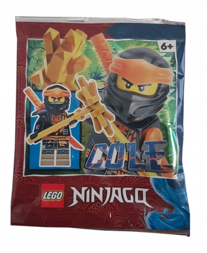 Zestaw Lego Ninjago Minifigure Polybag Cole #10 #892290
