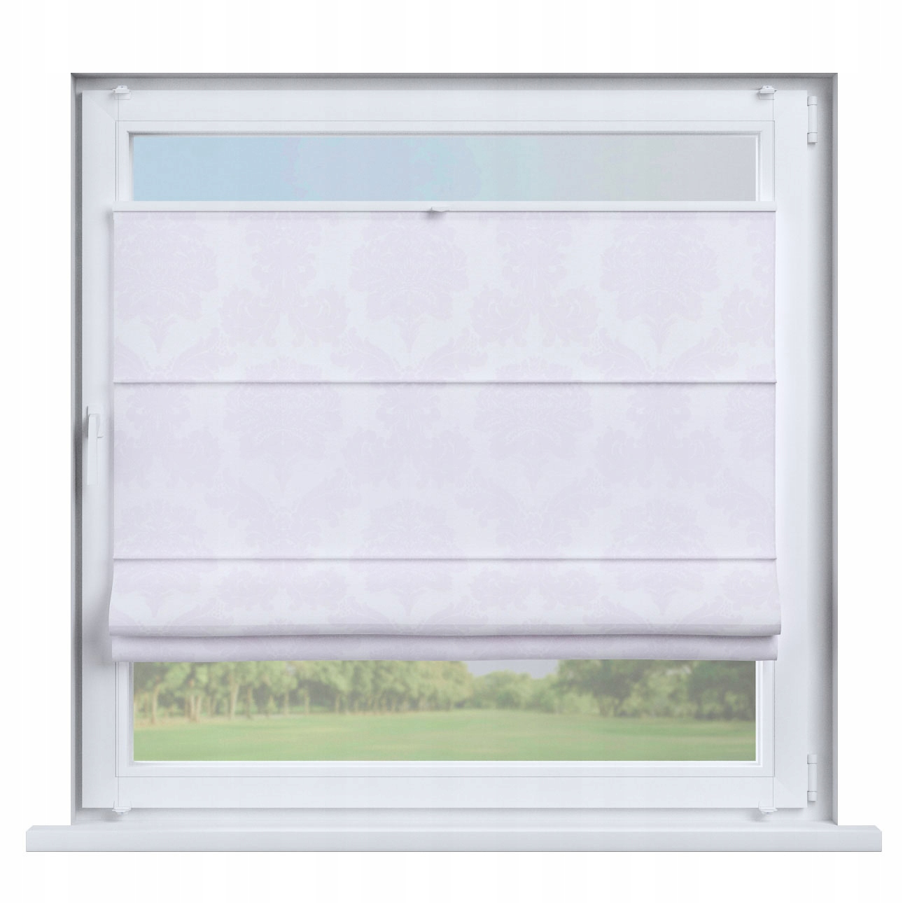 Hotová Roleta plisé Římská Sicílie 80x170 cm bílá