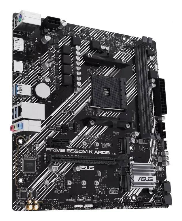 ASUS Prime B550M-K ARGB mATX AM4 DDR4 — 7