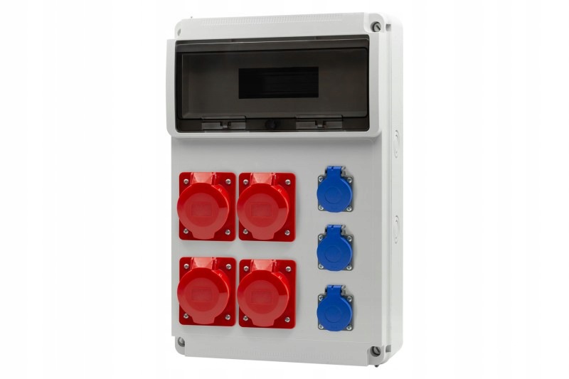 Rozdzielnica Legato 16A 5p, 3x32A 5p,3x230V 16 mod
