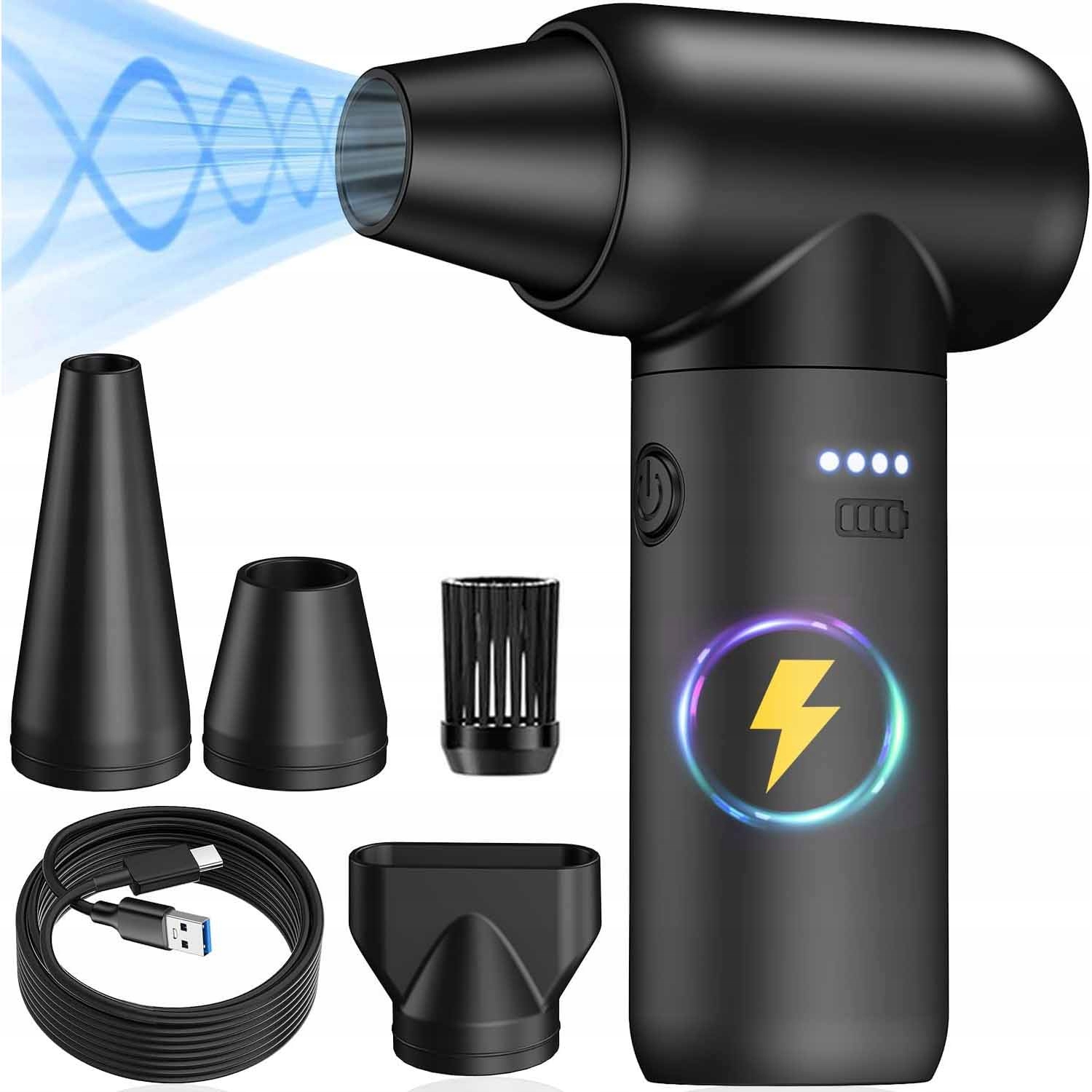 Silný elektrický Dmychadlo S Stlačeným Vzduchem Kompresor na prach Air Duster