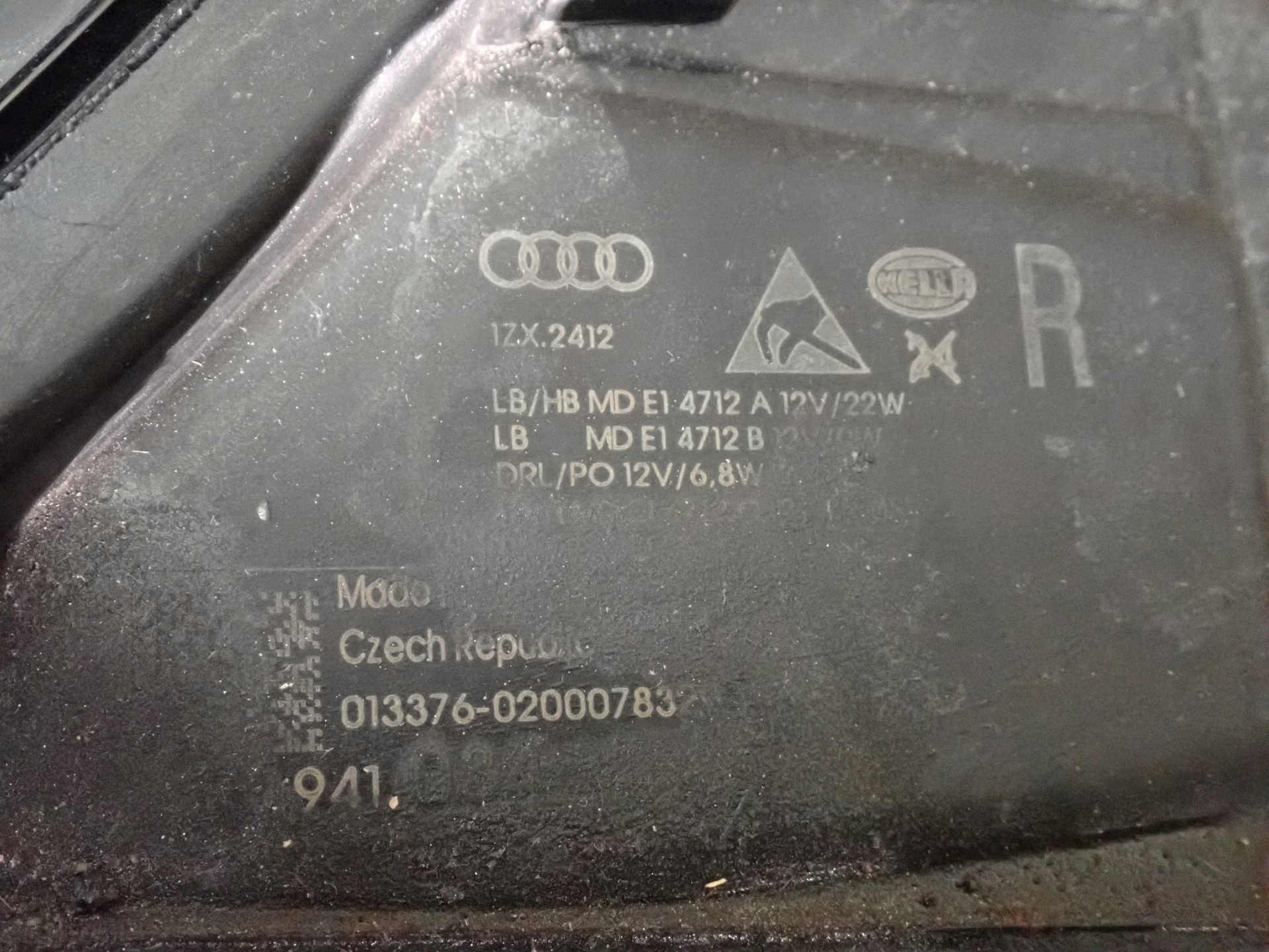light right right FULL LED AUDI A6 C8 4K 2018- 4K0941034