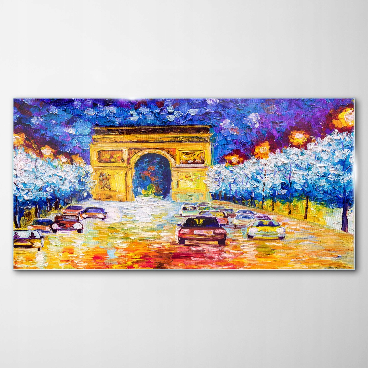 

Obraz na Szkle Dekor Paryż Łuk Triumfalny 100x50