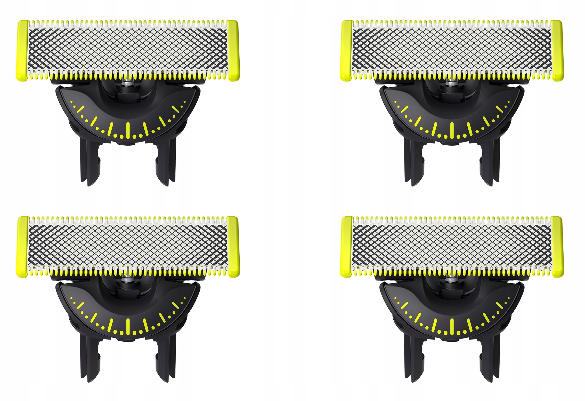 vyměnitelné břity Philips Oneblade 360 – 4 Ks – Náhradní Nástavec Pro Holicí Strojek