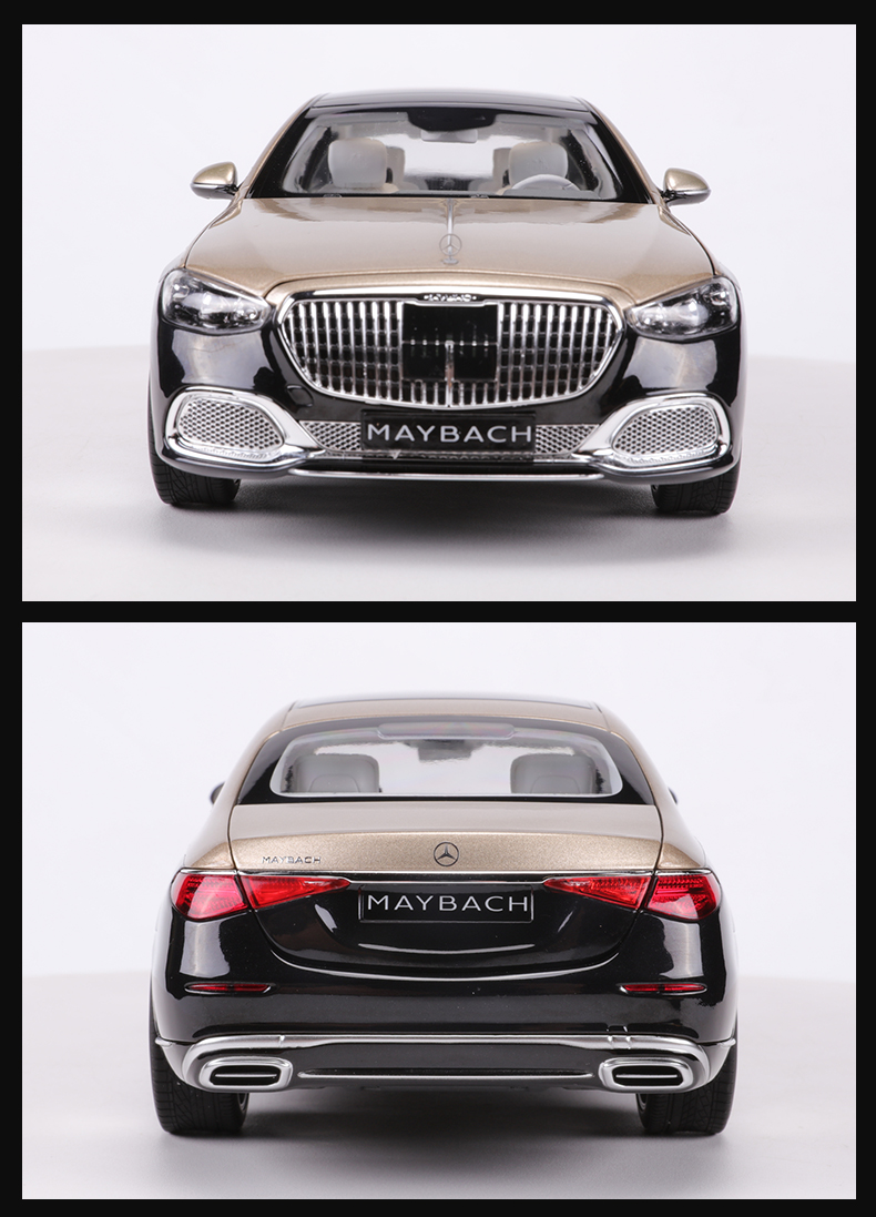 1:18 MERCEDES-MAYBACH S 680 Night Series Opalith Blanc Magno Norev Dealer Limité EUR 211,71