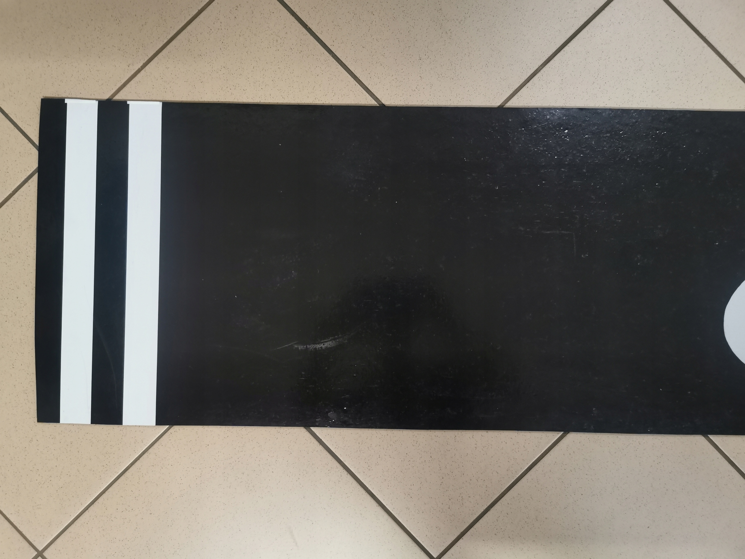 Chlapacz fartuch naczepy przyczepy FLIEGL czarny Installation side Rear