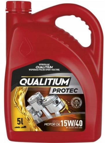 

Olej Mineralny Qualitium Protec 15W40 5L